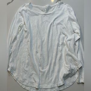 Loft White Large Tshirt